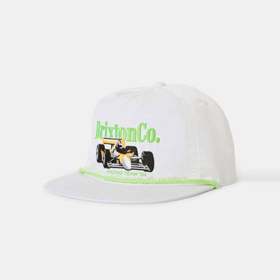 BRIXTON Neon Formula HP Snapback - White/Green