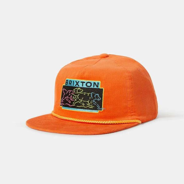 BRIXTON Neon Pack MP Snapback - Orange