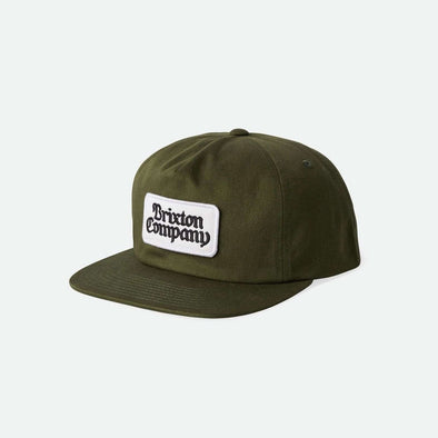 BRIXTON Norvell MP Snapback - Dark Olive