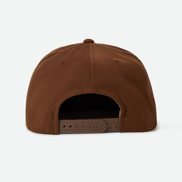 BRIXTON Oath III Snapback - Coffee/Coffee