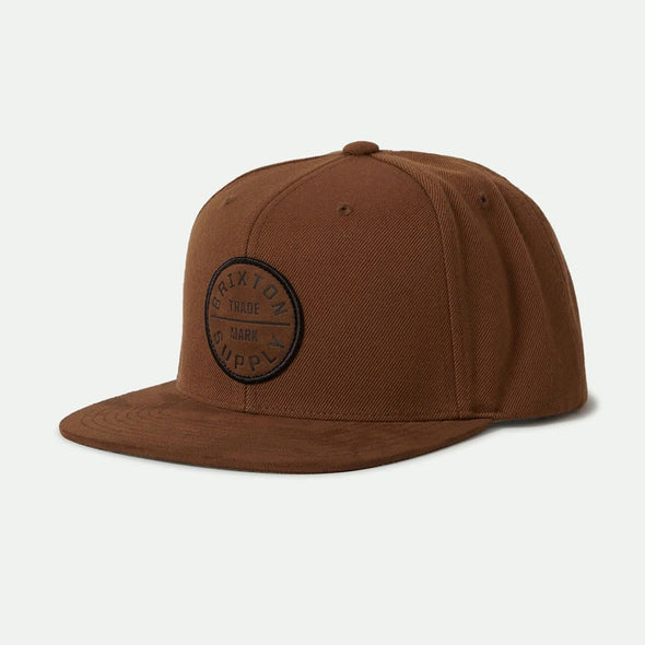 BRIXTON Oath III Snapback - Coffee/Coffee