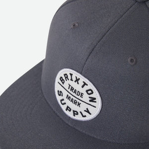 BRIXTON Oath III Snapback - Future Grey