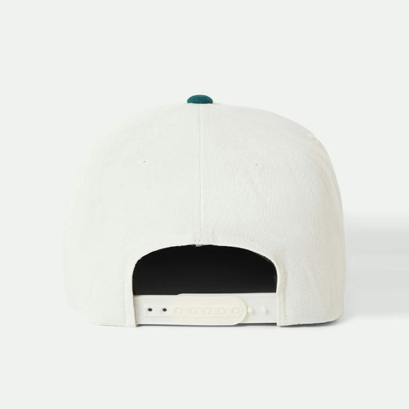 BRIXTON Oath III Snapback - Off White/Night Sage