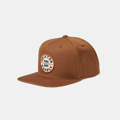 BRIXTON Oath III Snapback - Pinecone Brown