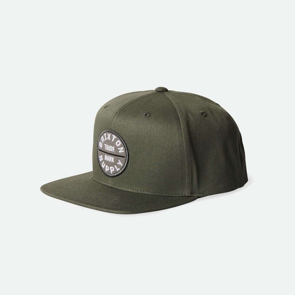 BRIXTON Oath III Snapback - Vetiver