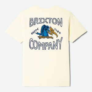 BRIXTON Outta Tee - Cream