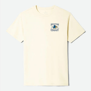 BRIXTON Outta Tee - Cream
