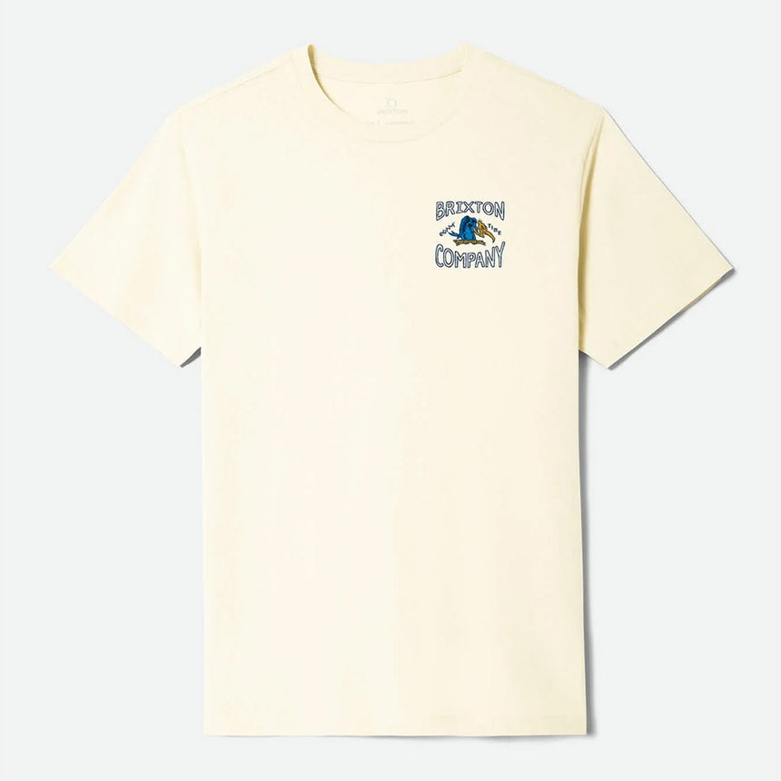 BRIXTON Outta Tee - Cream