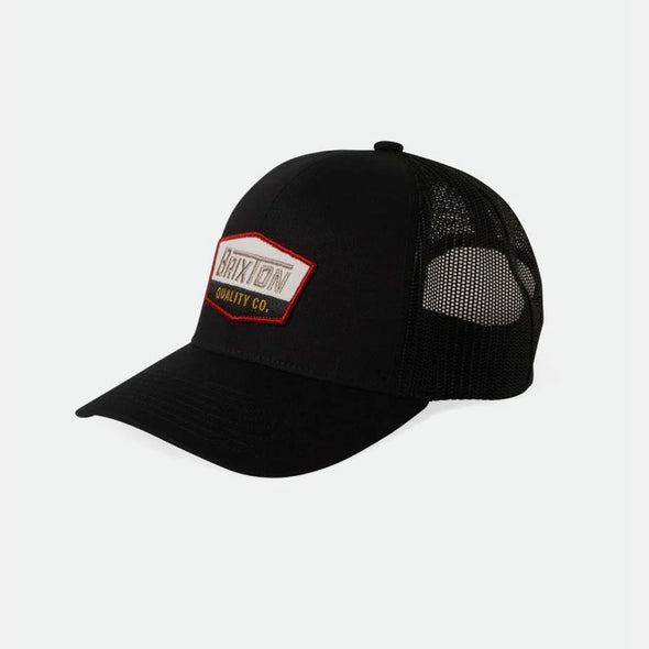 BRIXTON Regal Netplus MP Trucker Hat - Black/Black