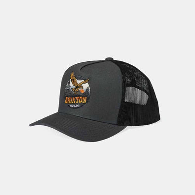 BRIXTON Ridgewood NP C MP Trucker Hat - Charcoal/Black