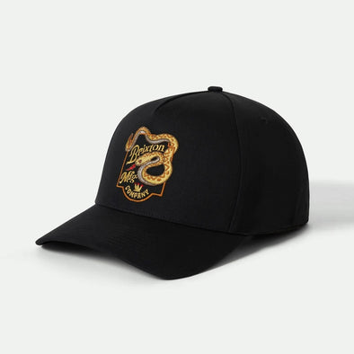 BRIXTON Rothwell C Netplus MP Snapback Cap - Black