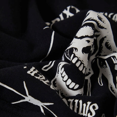 BRIXTON Smile Always Relaxed Hood - Black Worn Wash