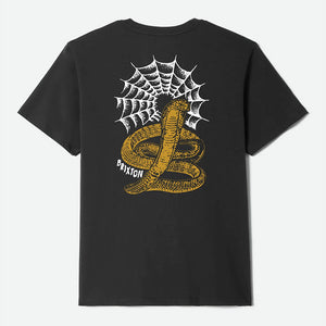 BRIXTON Switchback Tee - Vintage Black