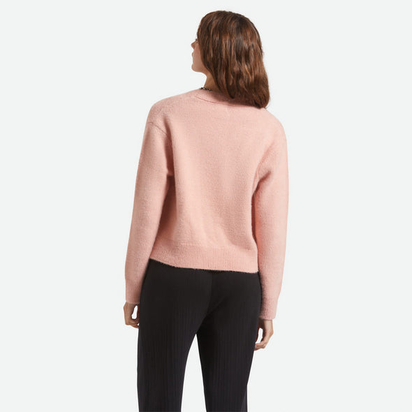 BRIXTON Women's Town Cardigan - Mellow Rose