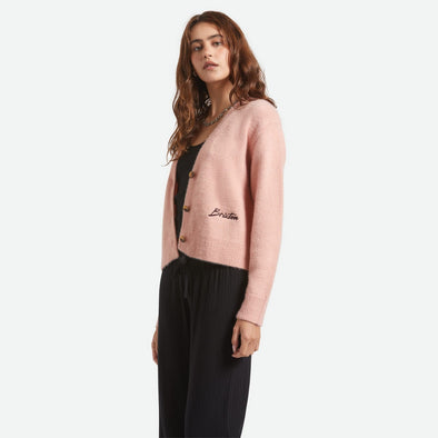 BRIXTON Women's Town Cardigan - Mellow Rose