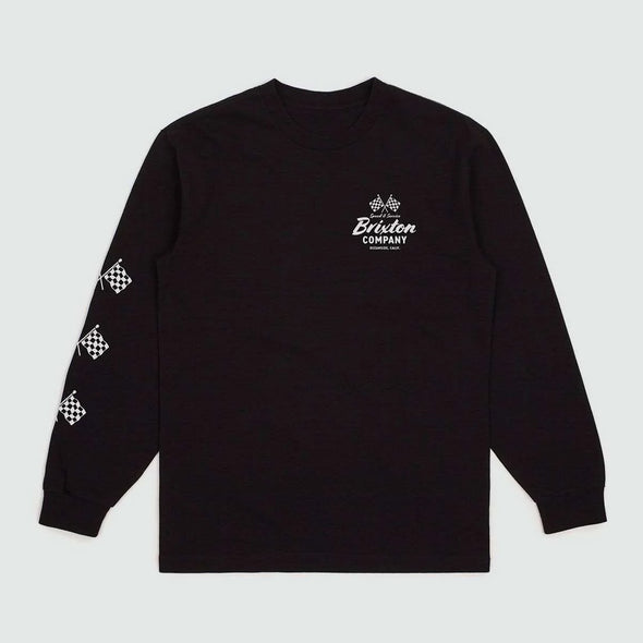 BRIXTON Wayburn Long Sleeve Tee - Black