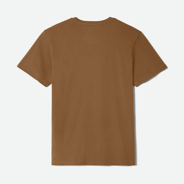 BRIXTON Wellston Tee - Washed Copper