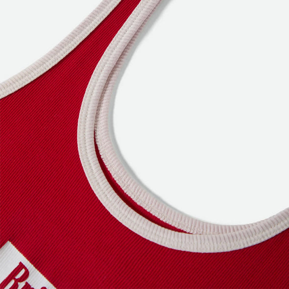BRIXTON Women's Brixton Banner Ringer A-Tank - Adrenaline Rush
