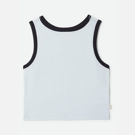 BRIXTON Women's Carefree Organic GD Cropped Tank - Blue Aura