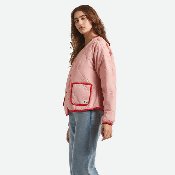 BRIXTON Women's Delilah Quilted Jacket - Mellow Rose