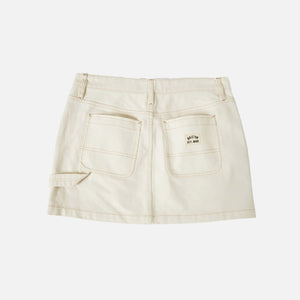 BRIXTON Women's Essex Painter Mini Skirt - Egret White
