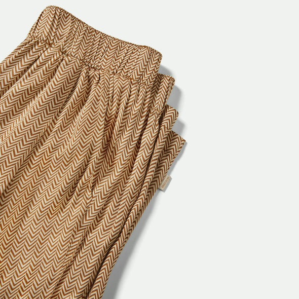 BRIXTON Women's Hudson Lounge Pant - Washed Copper/Whitecap