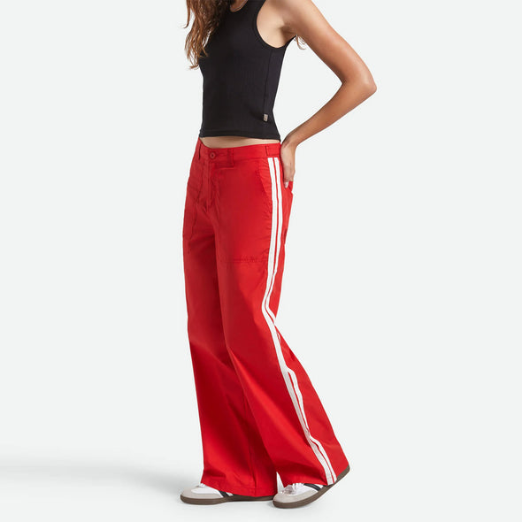 BRIXTON Women's Jane Utility Wide Leg Pant - Adrenaline Rush