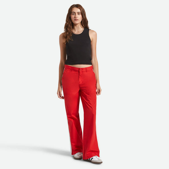 BRIXTON Women's Jane Utility Wide Leg Pant - Adrenaline Rush
