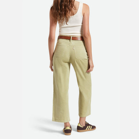 BRIXTON Women's Margo Cropped 5 Pocket Pant - Elm