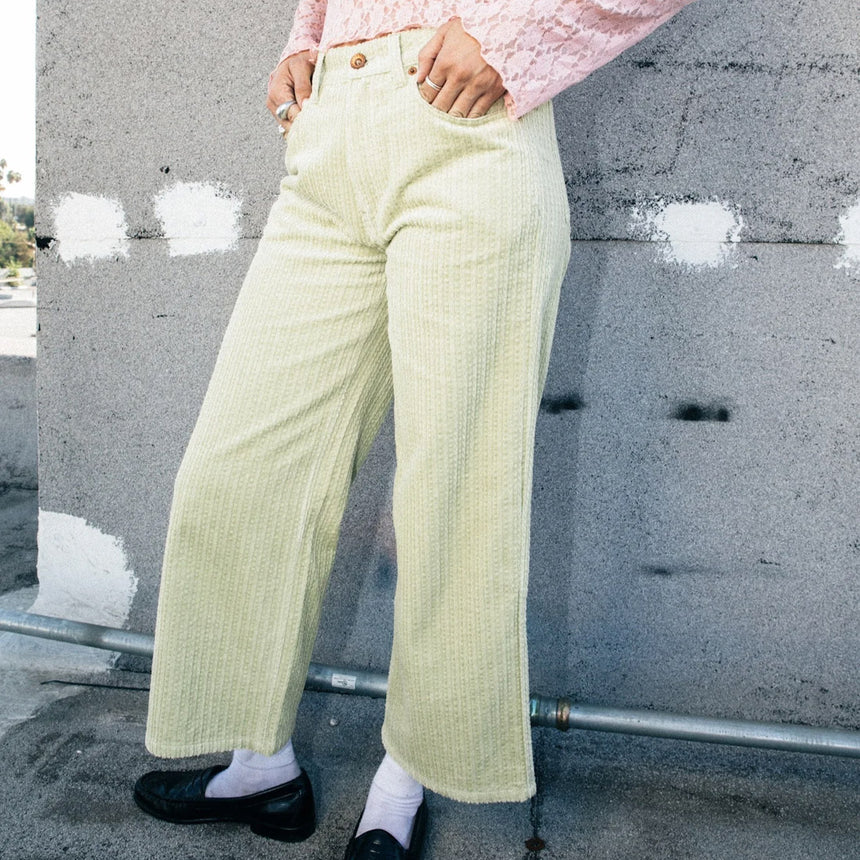 BRIXTON Women's Margo Cropped 5 Pocket Pant - Elm