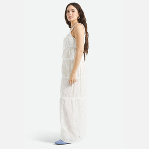 BRIXTON Women's The Abigail Tie Top - Off White Floral