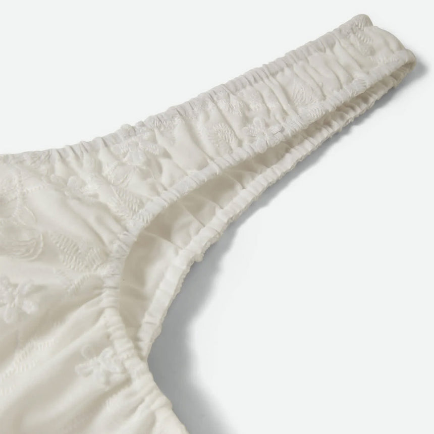 BRIXTON Women's The Abigail Tie Top - Off White Floral