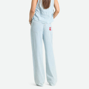 BRIXTON Women's The Chloe 5 Pocket Pant - Two Boot Stripe