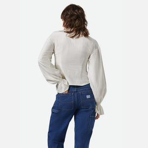 BRIXTON Women's The Meadow Blouse - Off White