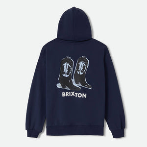 BRIXTON Women's Two Boots Hood - Navy
