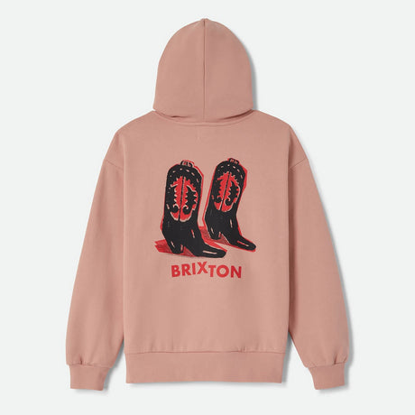 BRIXTON Women's Two Boots Hood - Silver Pink