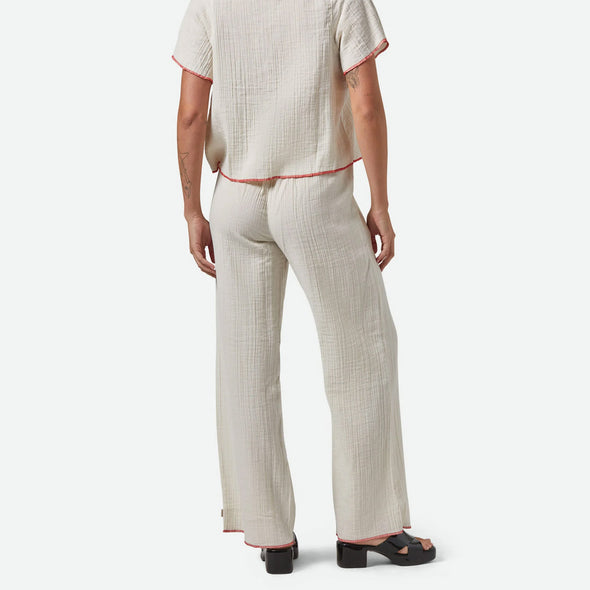 BRIXTON Women's Wandering Hudson Lounge Pant - Off White