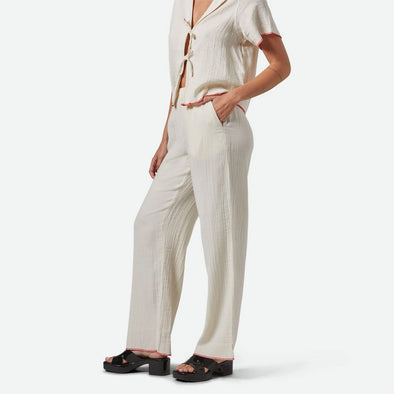 BRIXTON Women's Wandering Hudson Lounge Pant - Off White