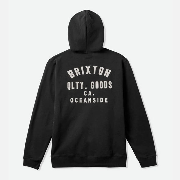 BRIXTON Woodburn Full Zip Hood - Black