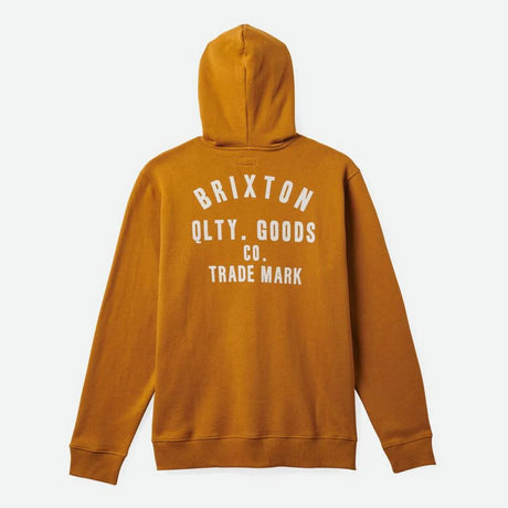 BRIXTON Woodburn Full Zip Hood - Golden Brown
