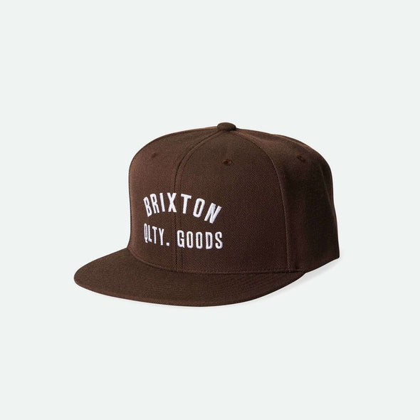 BRIXTON Woodburn Netplus MP Snapback - Brown