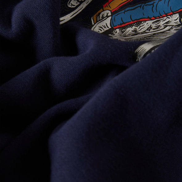 BRIXTON X Coors Light Berm Crew - Coors Navy