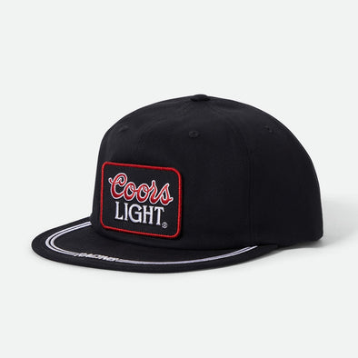 BRIXTON X Coors Light Gear HP Snapback - Black