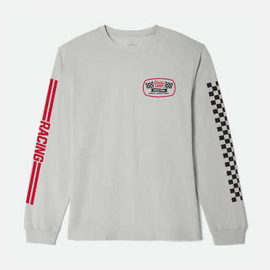 BRIXTON X Coors Light Pit Stop Long Sleeve Tee - Silver