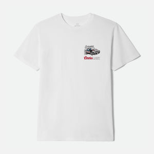 BRIXTON X Coors Light RacewayTee - White