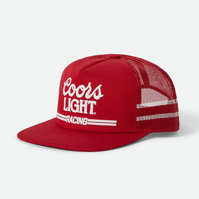BRIXTON X Coors Light Racing MP Trucker - Coors Red/White