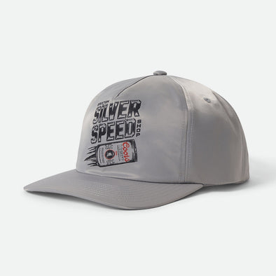 BRIXTON X Coors Light Silver Speed MP Snapback - Silver