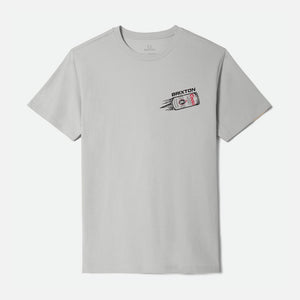 BRIXTON X Coors Light Silver Speed Tee - Silver