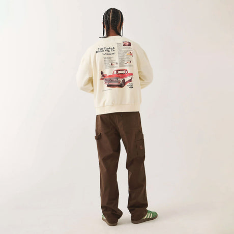 BRIXTON X Ford 71 Pickup Crew - Wimbledon White