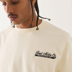 BRIXTON X Ford 71 Pickup Crew - Wimbledon White
